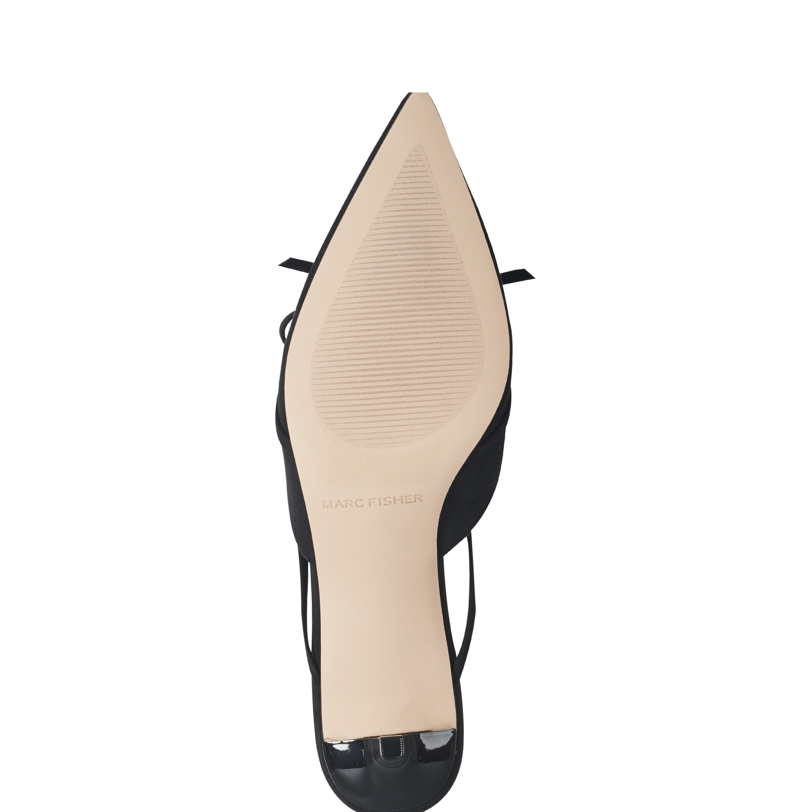 Florin Kitten Heel Mule - Black / Marc Fisher Sale