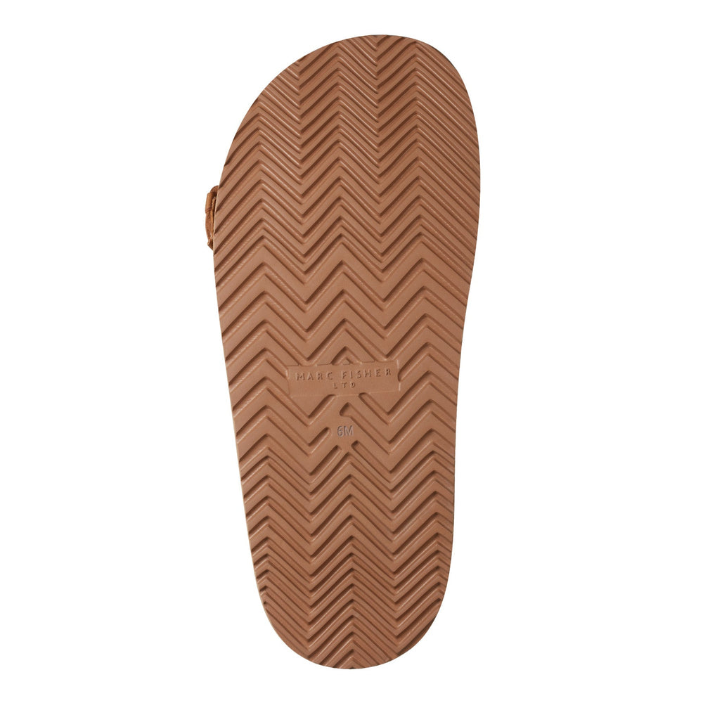 Auggie Woven Leather Footbed Sandal - Natural Leather / Marc Fisher For Sale