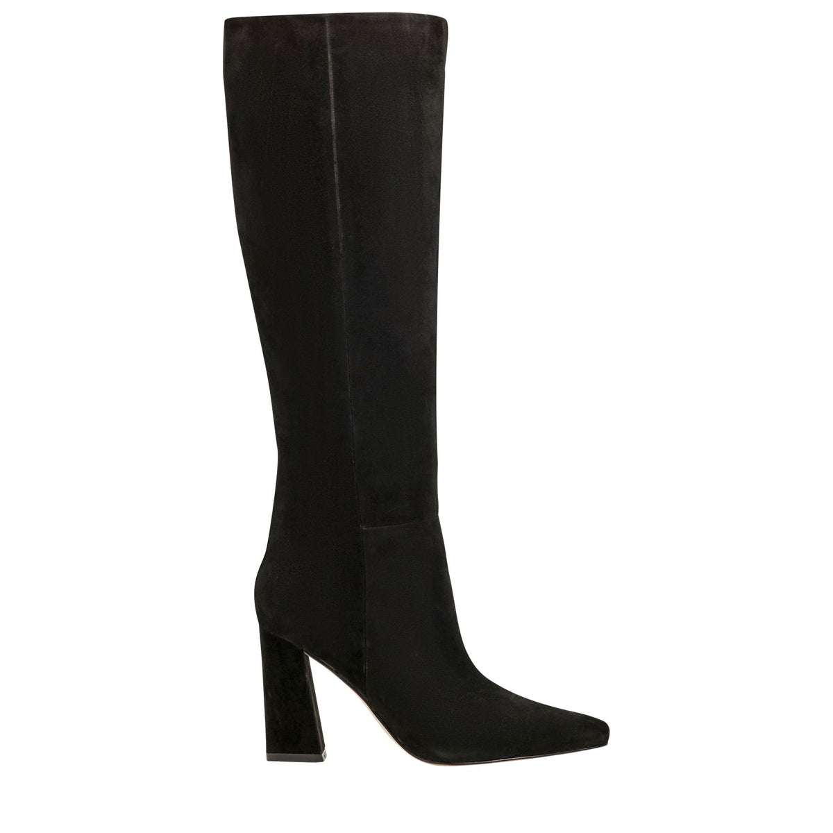Yarli Leather Boot - Black Suede / Marc Fisher US
