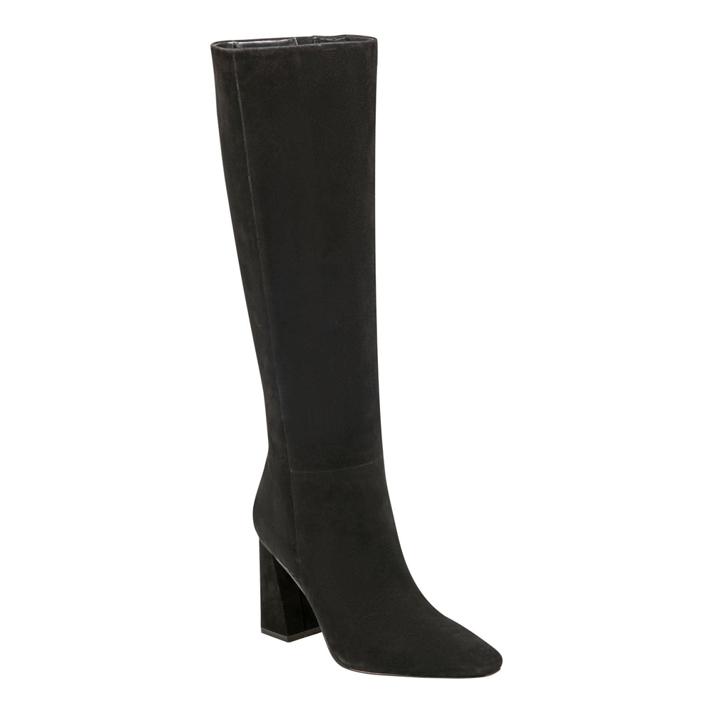 Yarli Leather Boot - Black Suede / Marc Fisher US