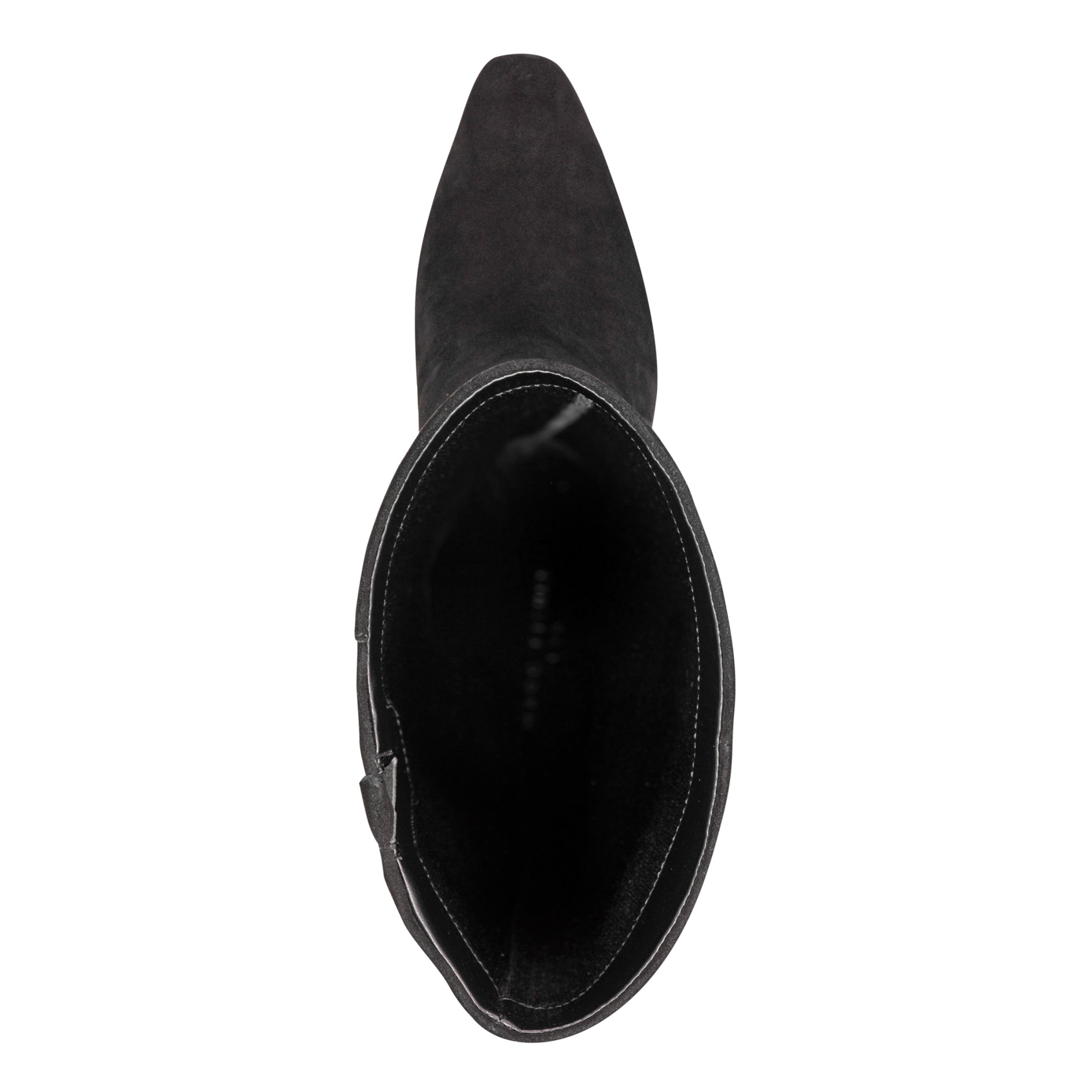 Yarli Leather Boot - Black Suede / Marc Fisher US