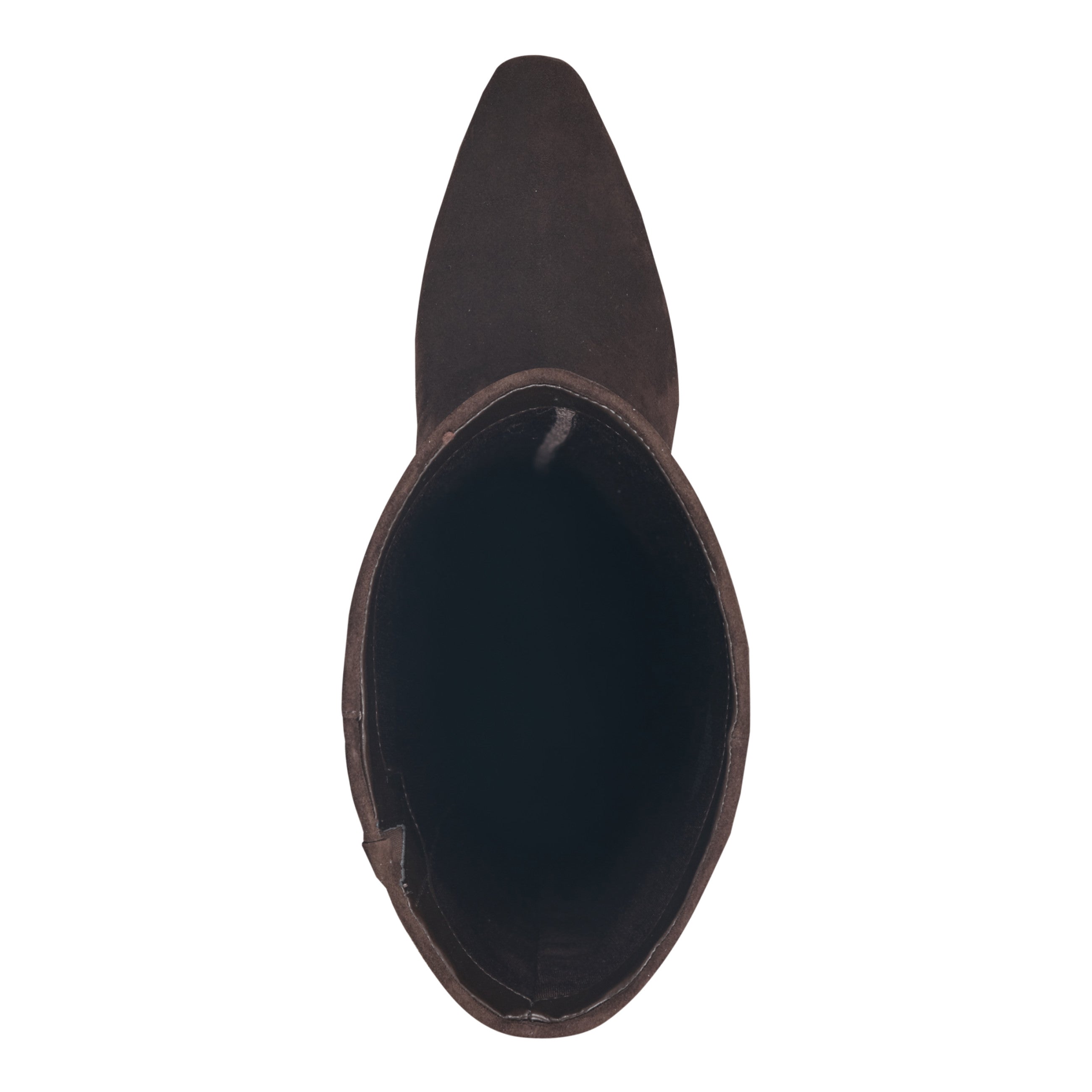 Yarli Leather Boot - Dark Brown Suede / Marc Fisher On Sale