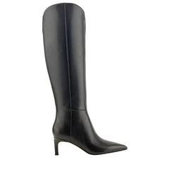 Quinnie Dress Leather Boot - Black Leather / Marc Fisher Online