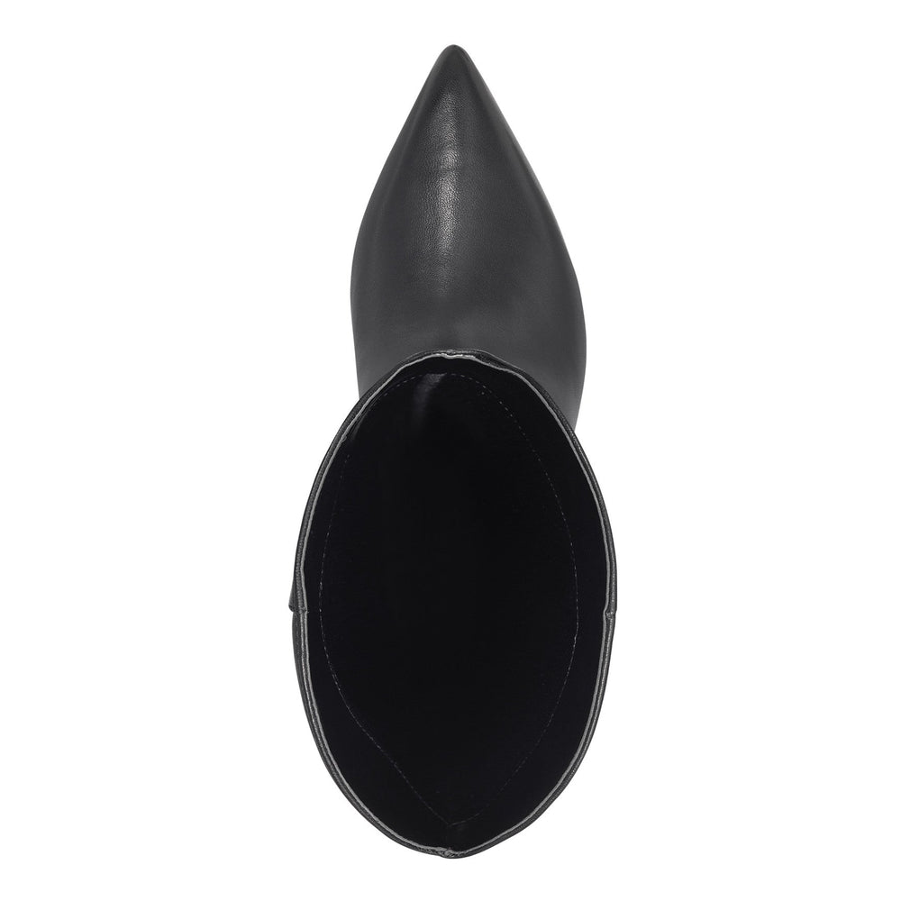 Quinnie Dress Leather Boot - Black Leather / Marc Fisher Online