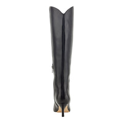 Quinnie Dress Leather Boot - Black Leather / Marc Fisher Online