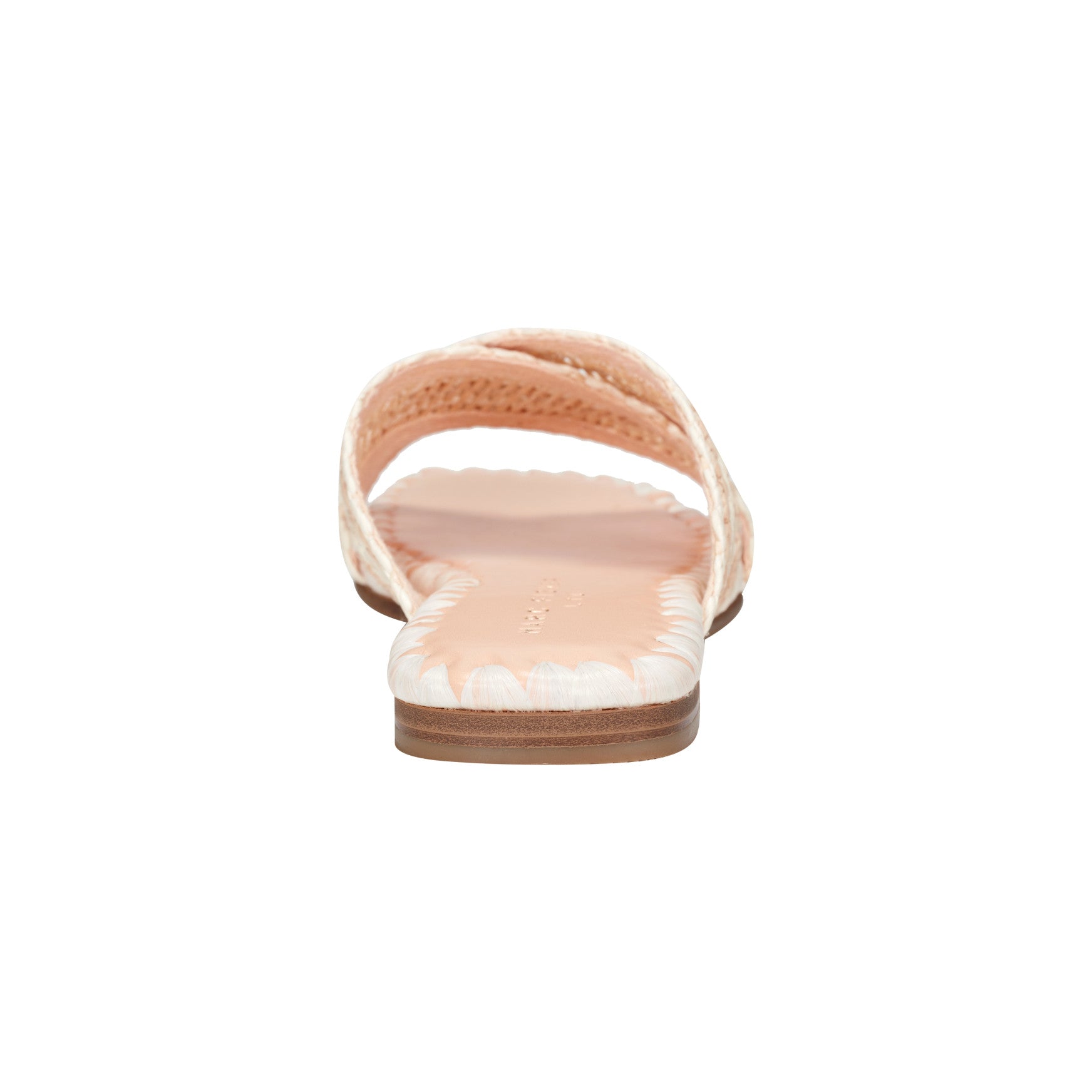 Nylie Flat Sandal - Natural/White / Marc Fisher On Sale