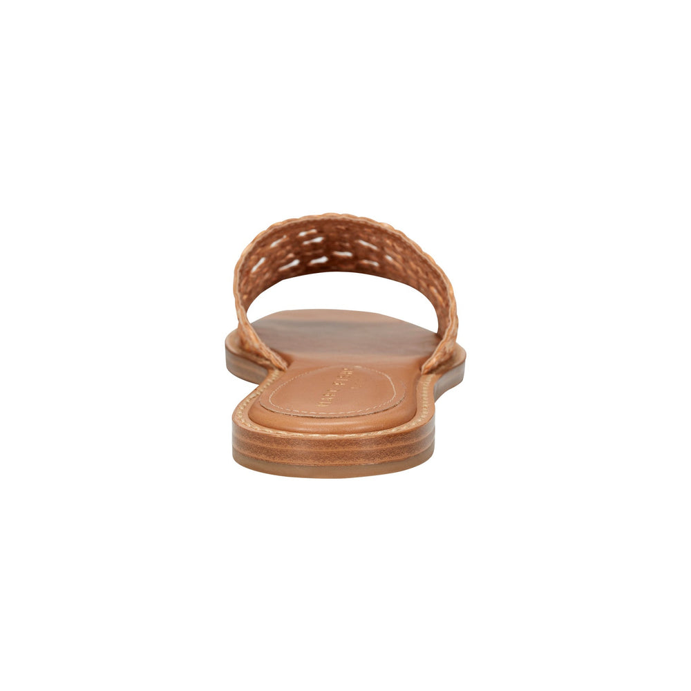 Glynne Woven Flat Sandal - Brown / Marc Fisher Outlet