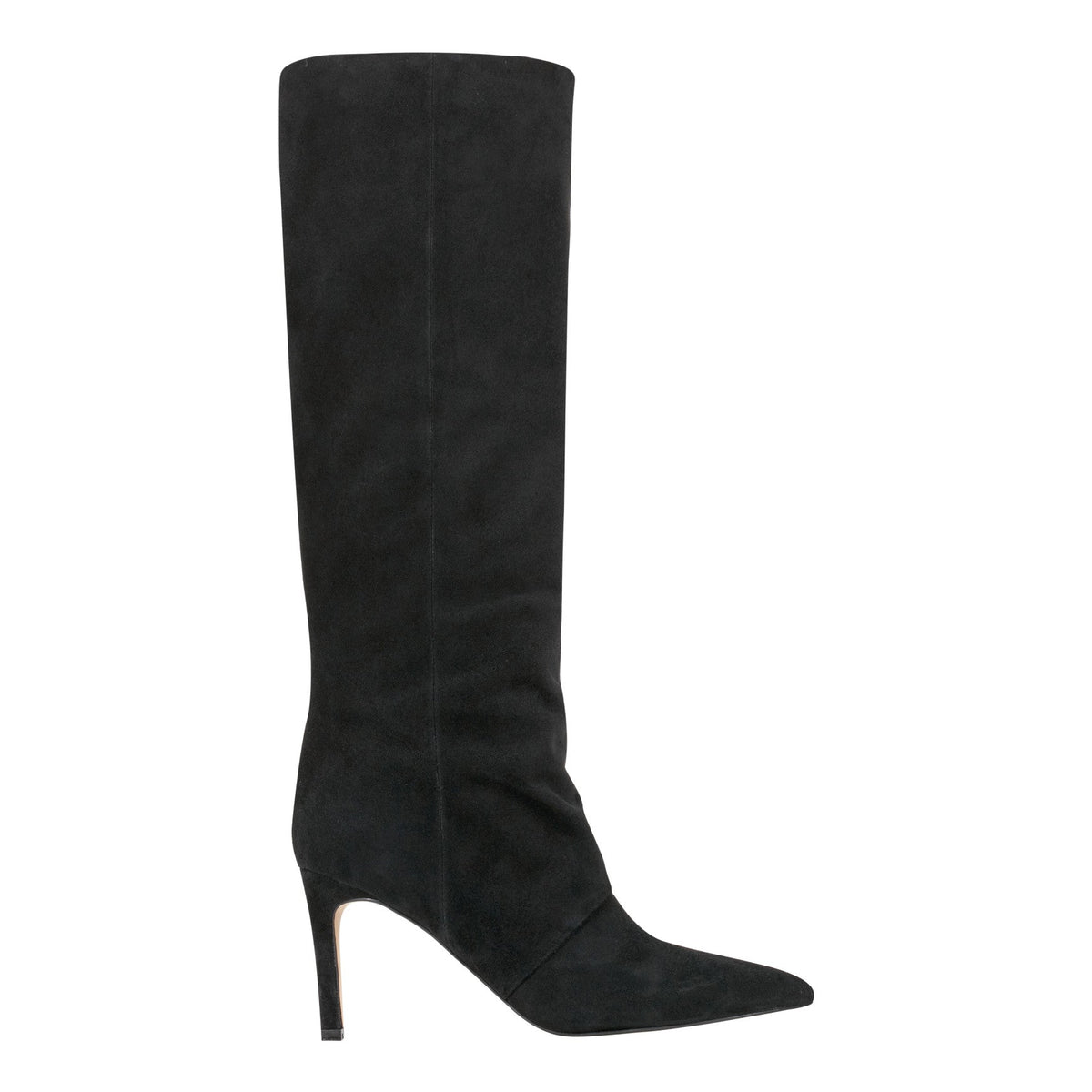Narysa Dress Leather Boot - Black Suede / Marc Fisher Online