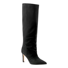 Narysa Dress Leather Boot - Black Suede / Marc Fisher Online