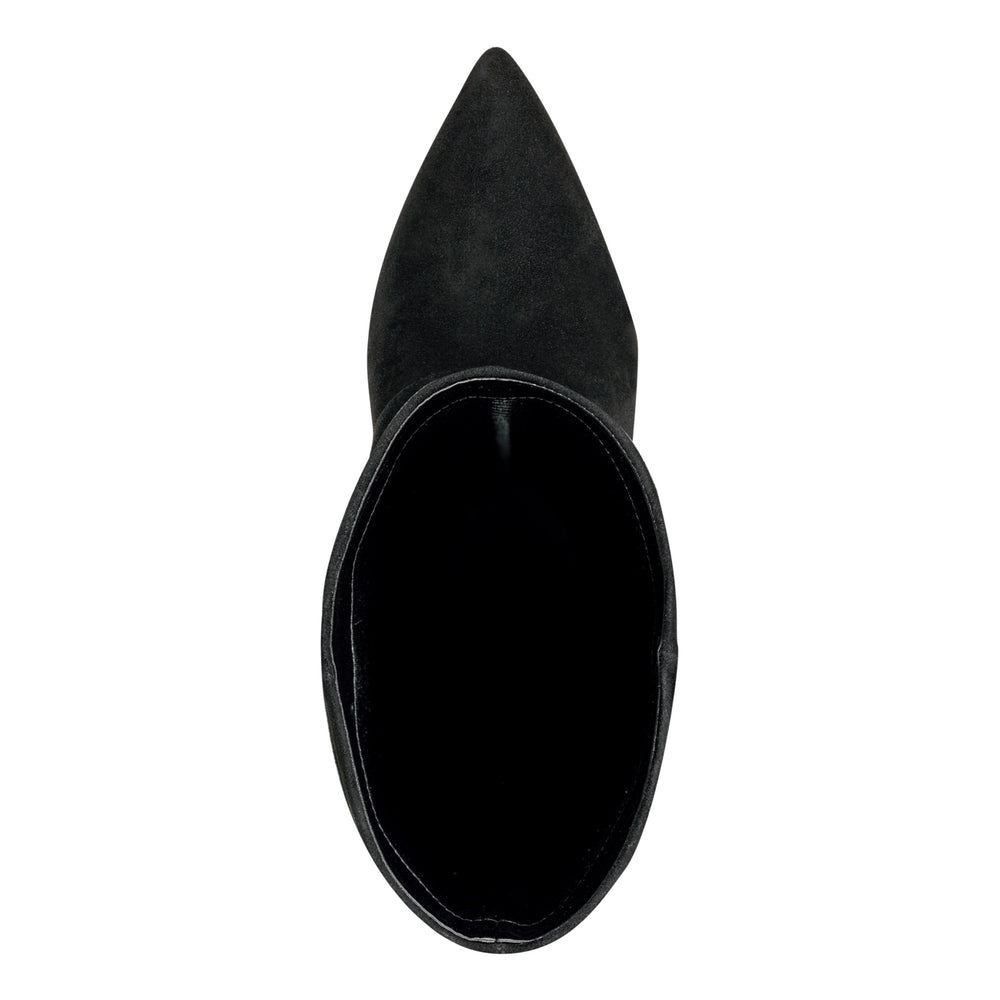 Narysa Dress Leather Boot - Black Suede / Marc Fisher Online