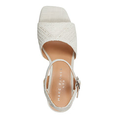 Calyn Platform Sandal - White Raffia / Marc Fisher On Sale