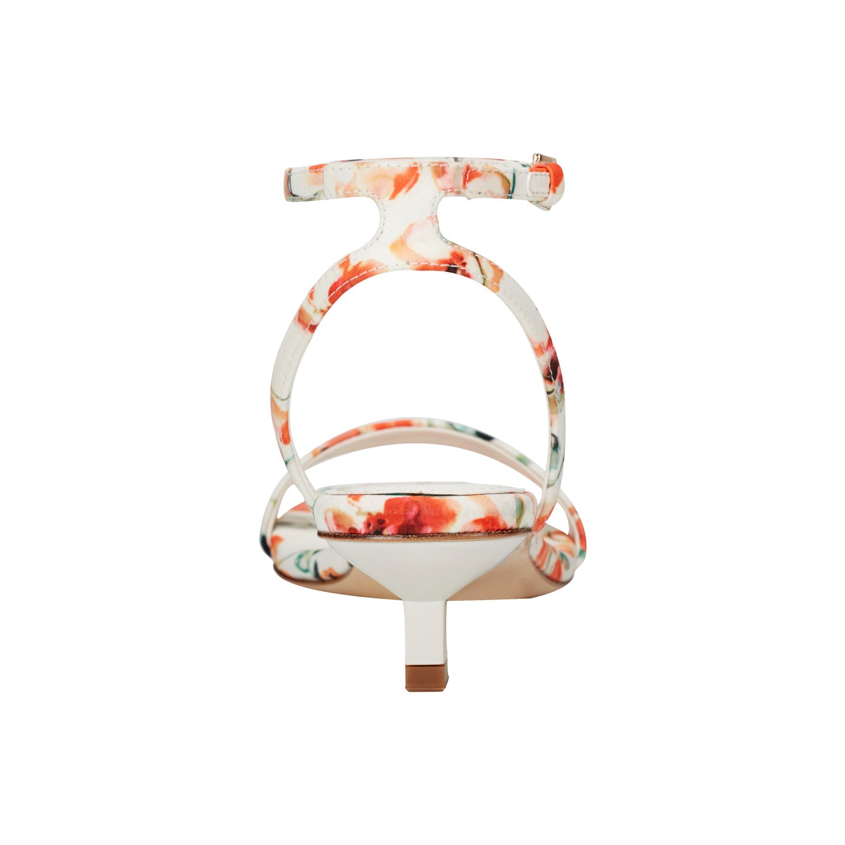 Alona Ankle Strap Sandal - White Floral / Marc Fisher Discount