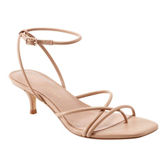 Ballen Leather Ankle Strap Sandal - Natural Leather / Marc Fisher US