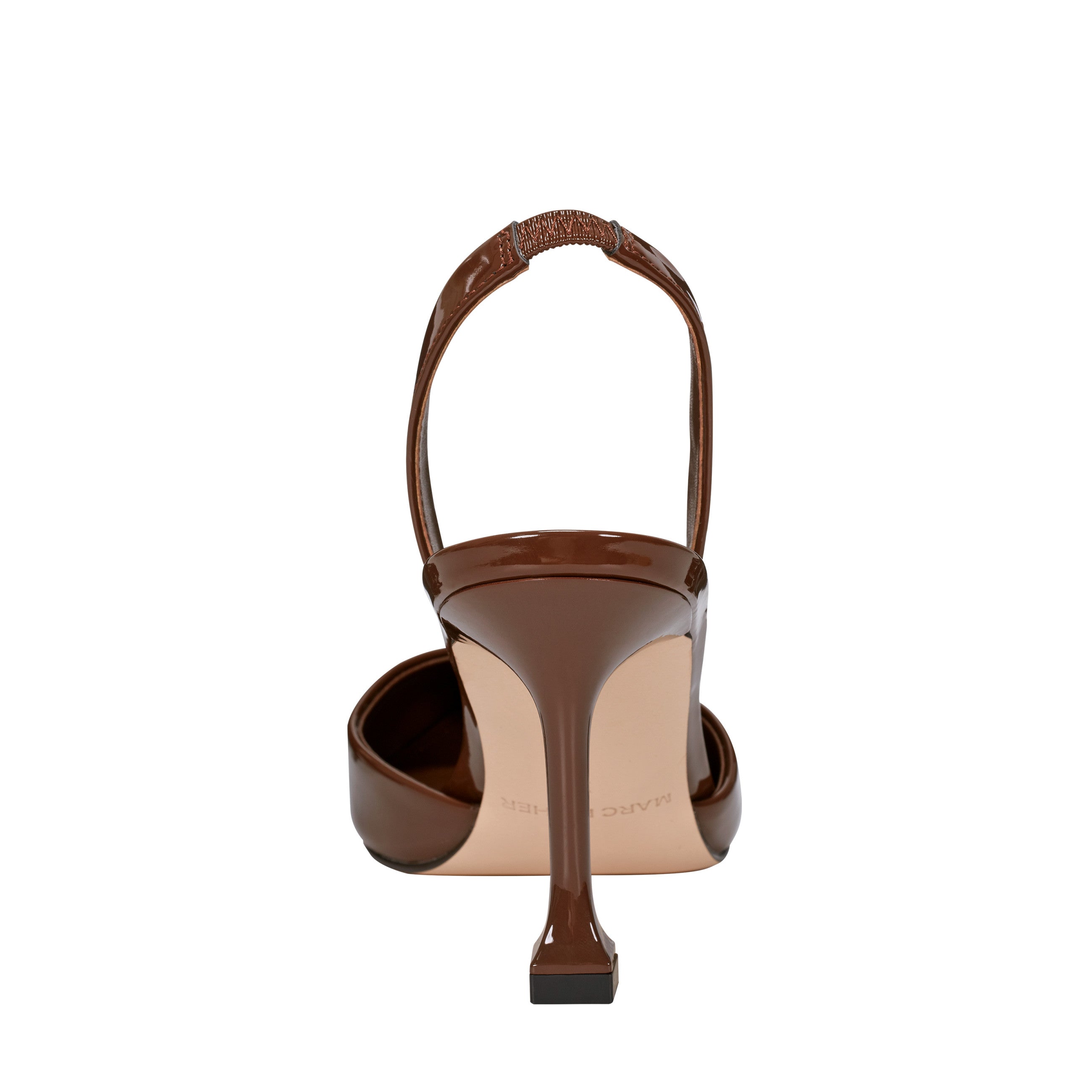 Hadya Slingback Pump - Brown Patent / Marc Fisher Discount