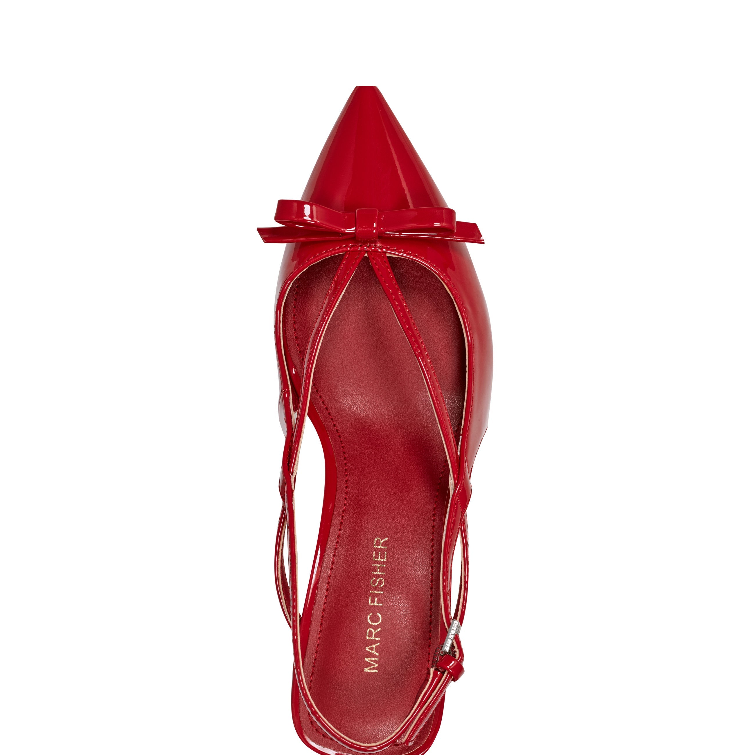 Laily Bow Slingback Pump - Red Patent / Marc Fisher Sale