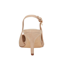 Dorie Leather Slingback Pump - Light Natural Suede / Marc Fisher US