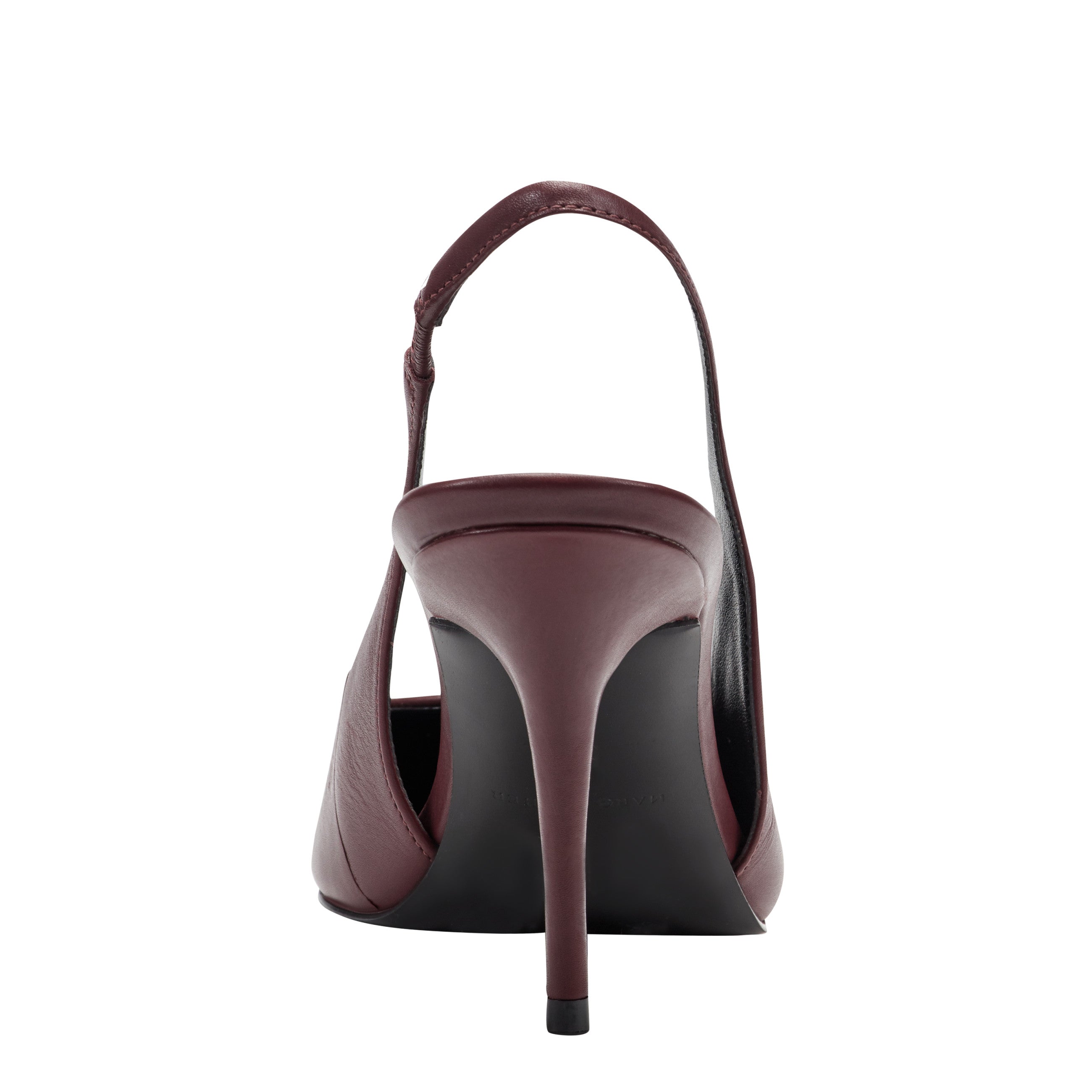 Leynne Slingback Pump - Dark Red Leather / Marc Fisher On Sale