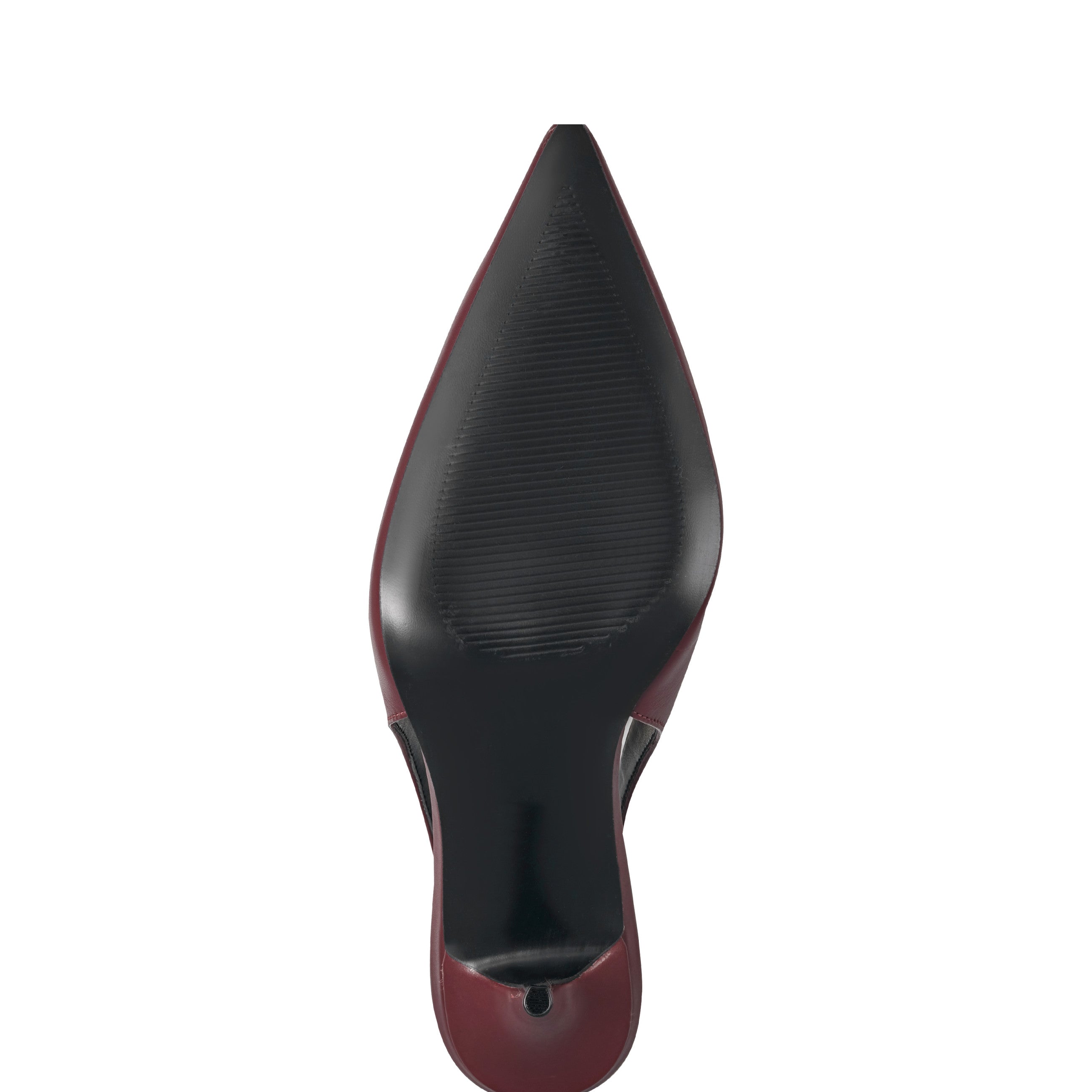Leynne Slingback Pump - Dark Red Leather / Marc Fisher On Sale