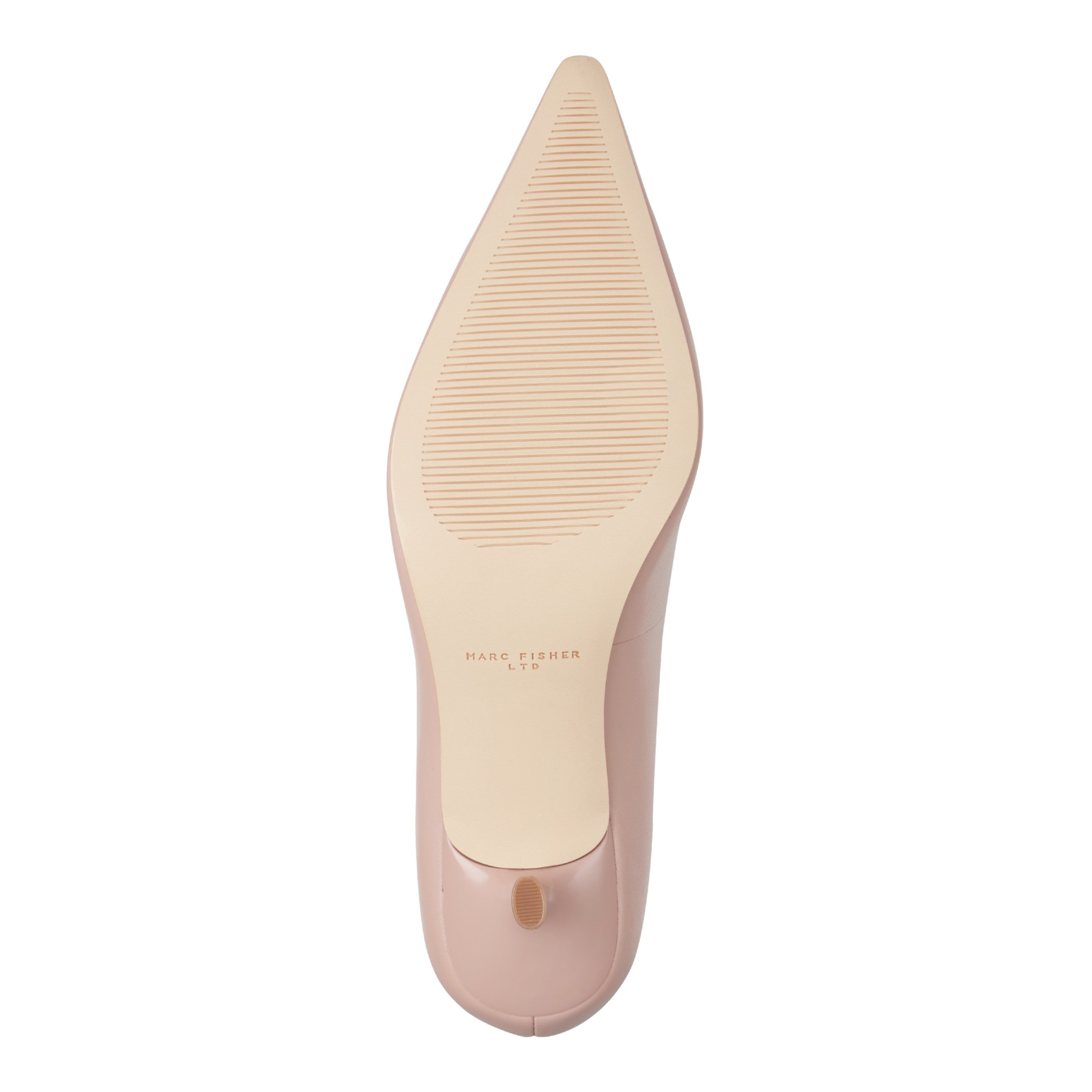 Calynna Leather Kitten Heel Pump - Light Pink Leather / Marc Fisher US