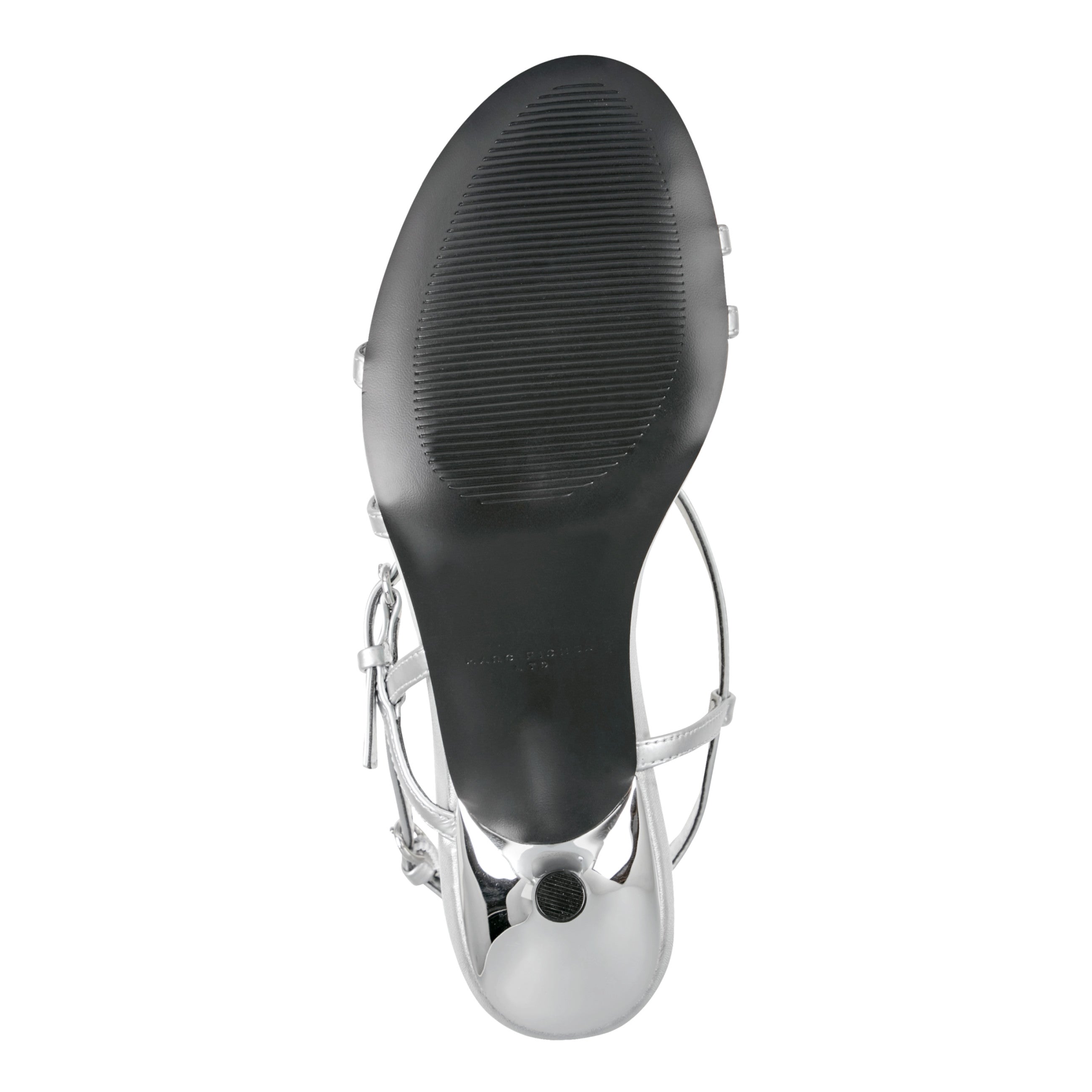 Nylah Leather Strappy Sandal - Silver Leather / Marc Fisher Sale