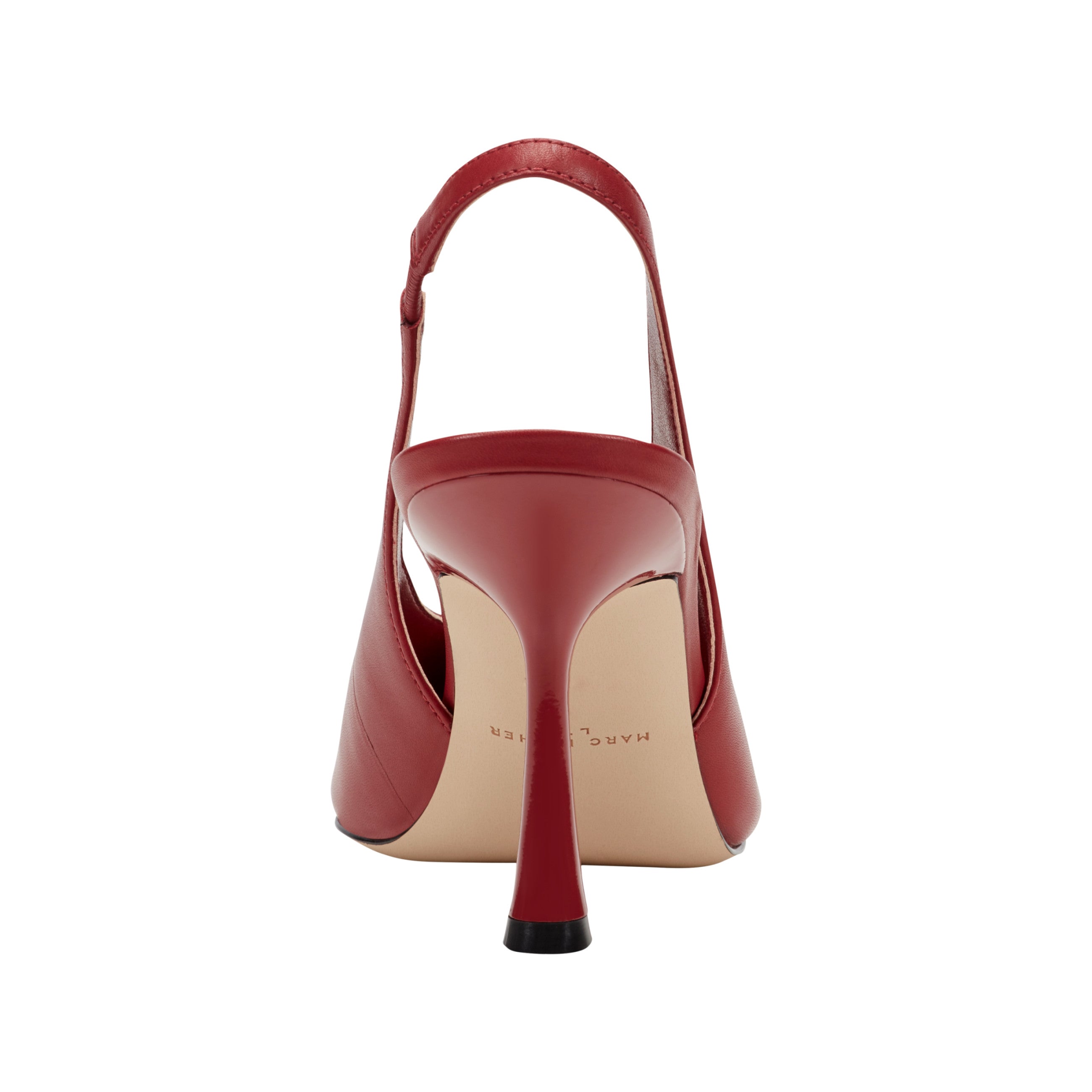 Esther Leather Slingback Pump - Red Leather / Marc Fisher Sale