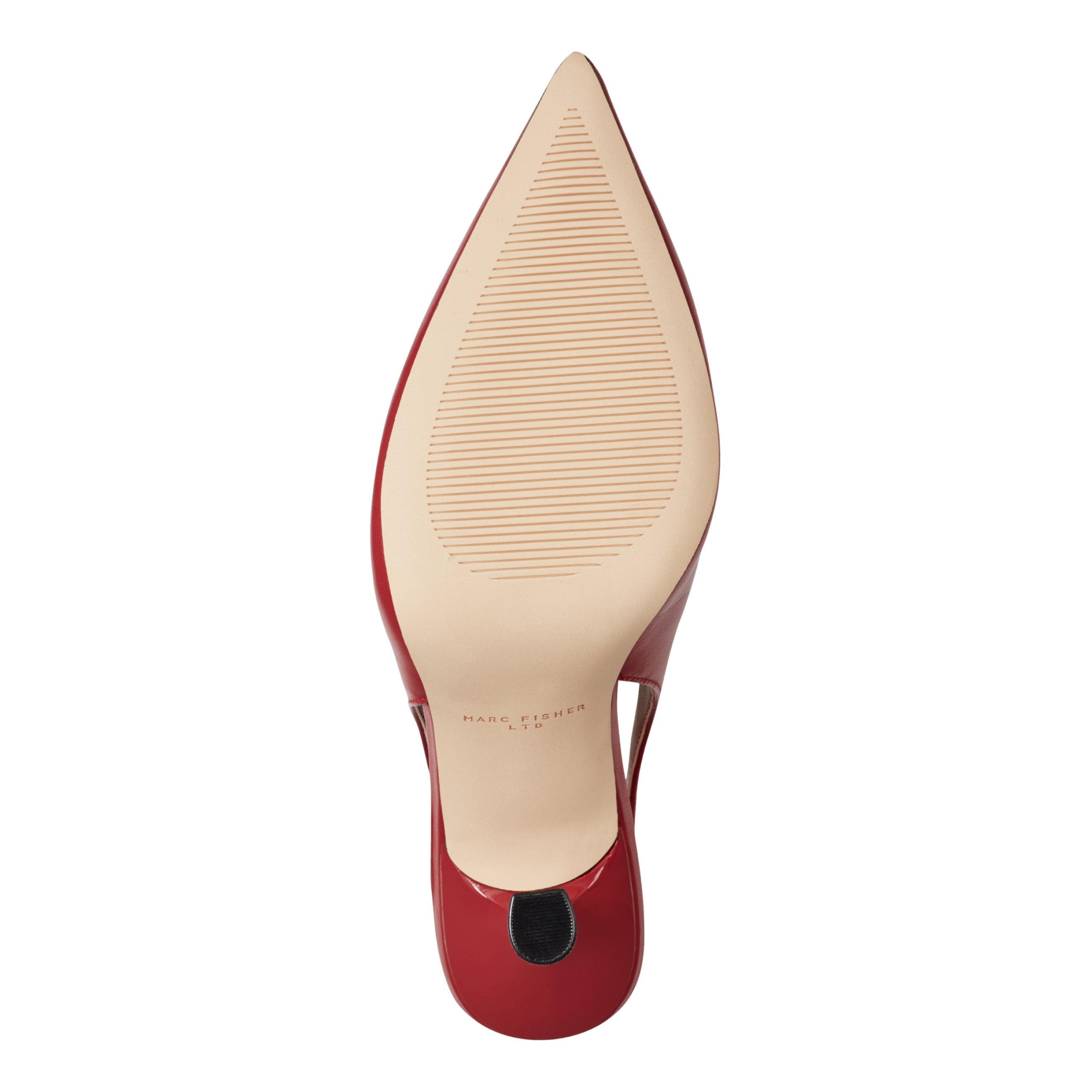 Esther Leather Slingback Pump - Red Leather / Marc Fisher Sale