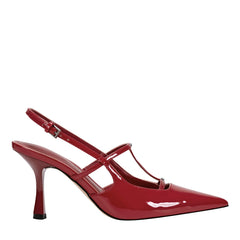 Remmi Strappy Slingback Pump - Red Patent / Marc Fisher Sale