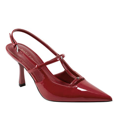 Remmi Strappy Slingback Pump - Red Patent / Marc Fisher Sale