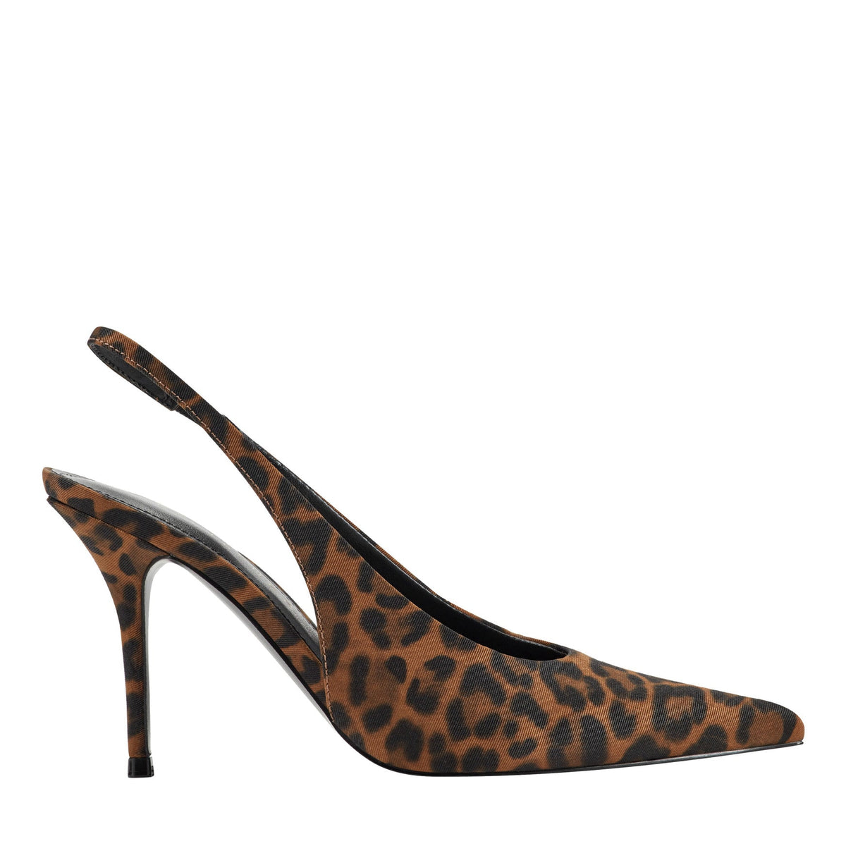 Leynne Slingback Pump - Leopard Printed Leather / Marc Fisher Discount