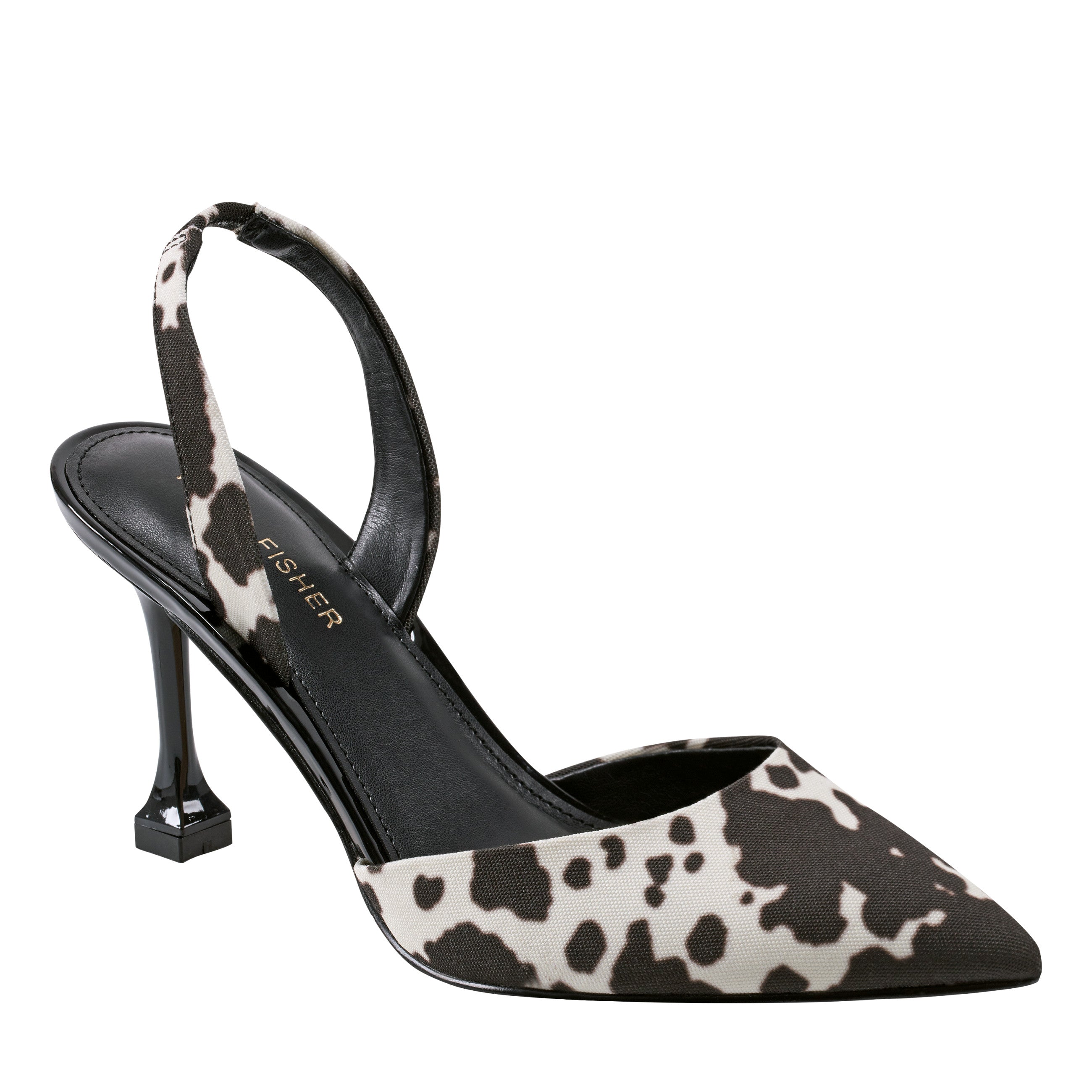 Hadya Slingback Pump - Cow Print / Marc Fisher Online