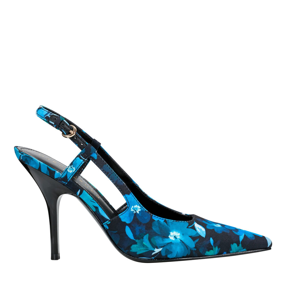 Torry Slingback Pump - Black Floral / Marc Fisher Online
