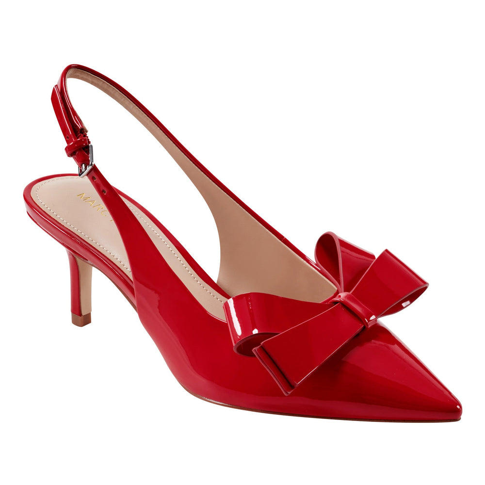 Allon Bow Slingback Pump - Red Patent / Marc Fisher For Sale