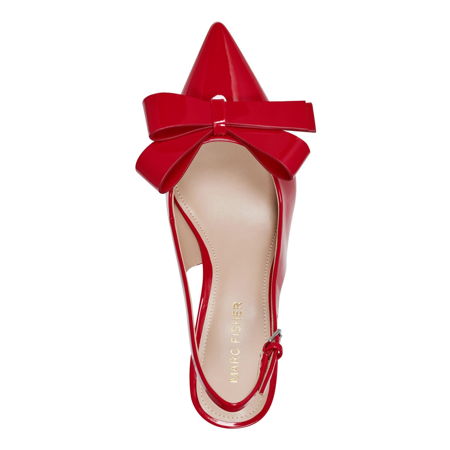 Allon Bow Slingback Pump - Red Patent / Marc Fisher For Sale