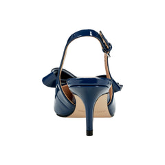 Allon Bow Slingback Pump - Navy Patent / Marc Fisher Sale