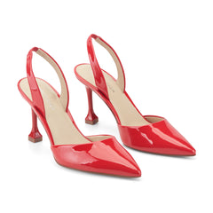 Hadya Slingback Pump - Medium Red Patent / Marc Fisher On Sale