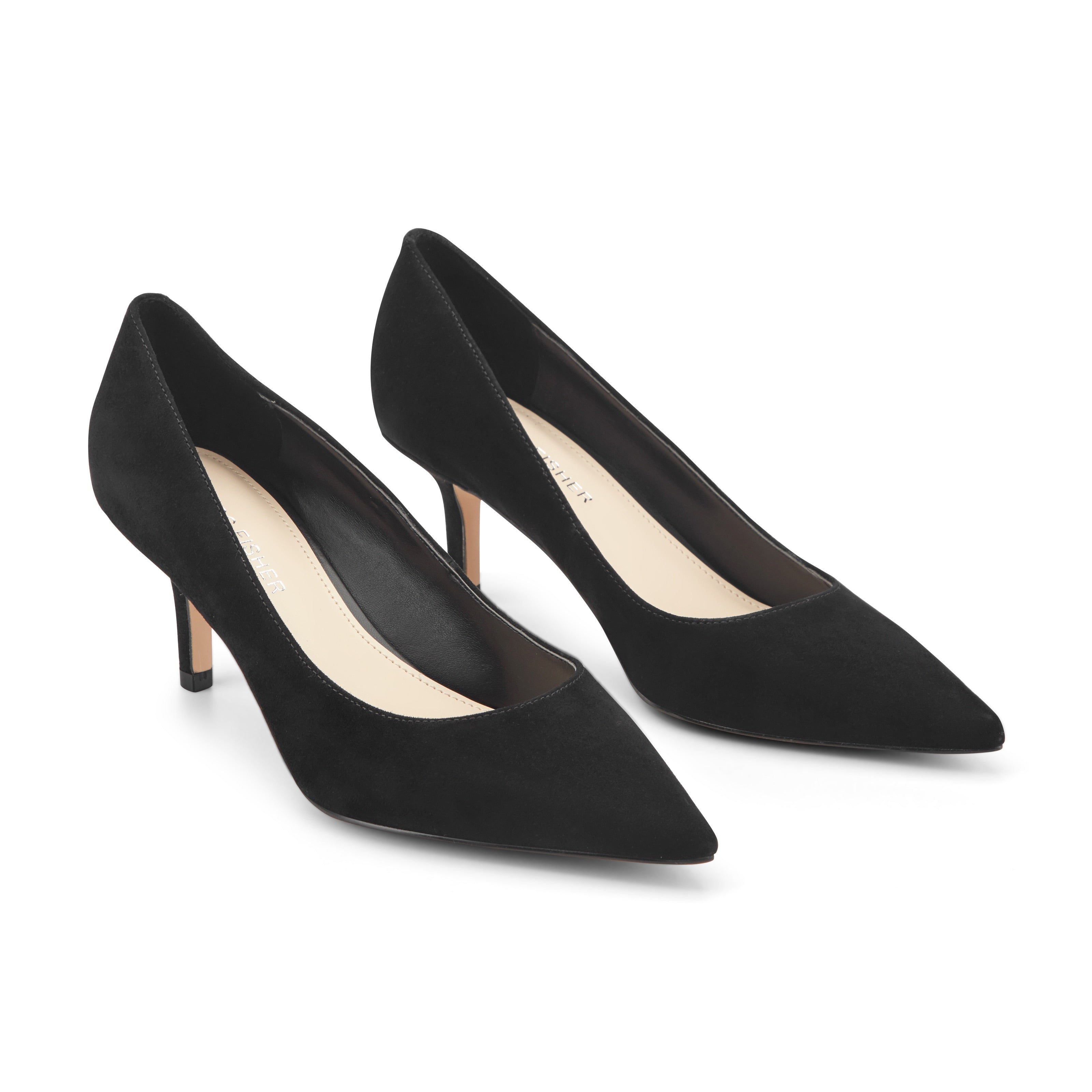 Alola Pump - Black Suede / Marc Fisher Discount