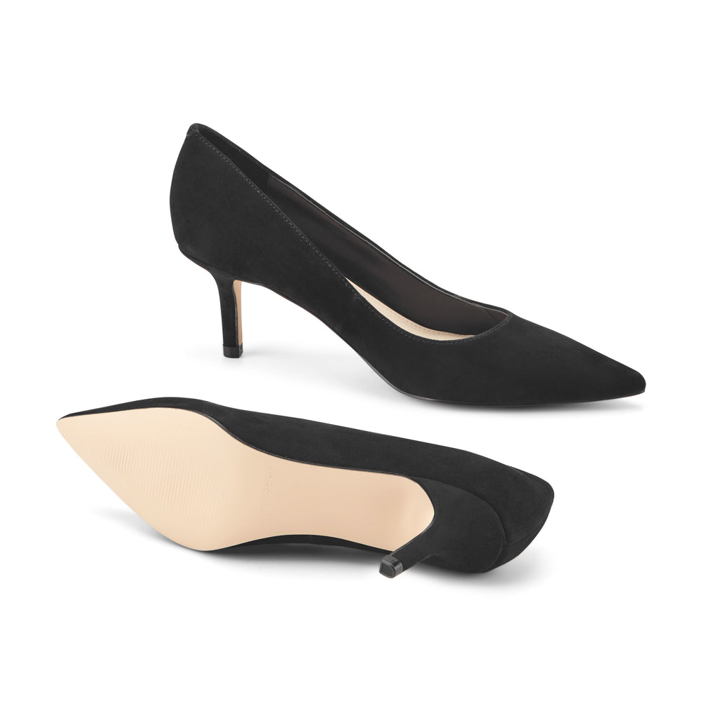 Alola Pump - Black Suede / Marc Fisher Discount