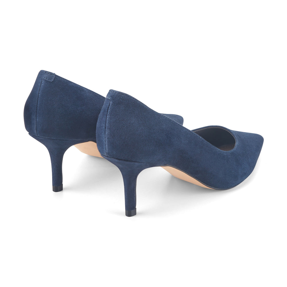 Alola Pump - Dark Blue Suede / Marc Fisher For Sale