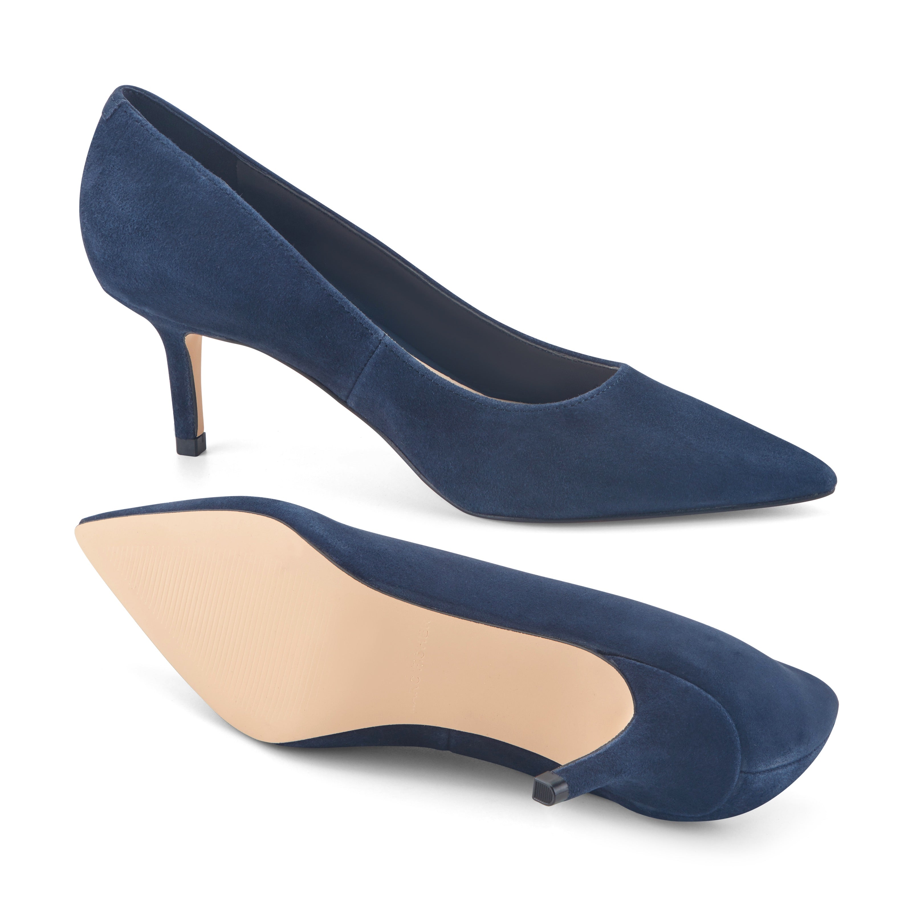 Alola Pump - Dark Blue Suede / Marc Fisher For Sale