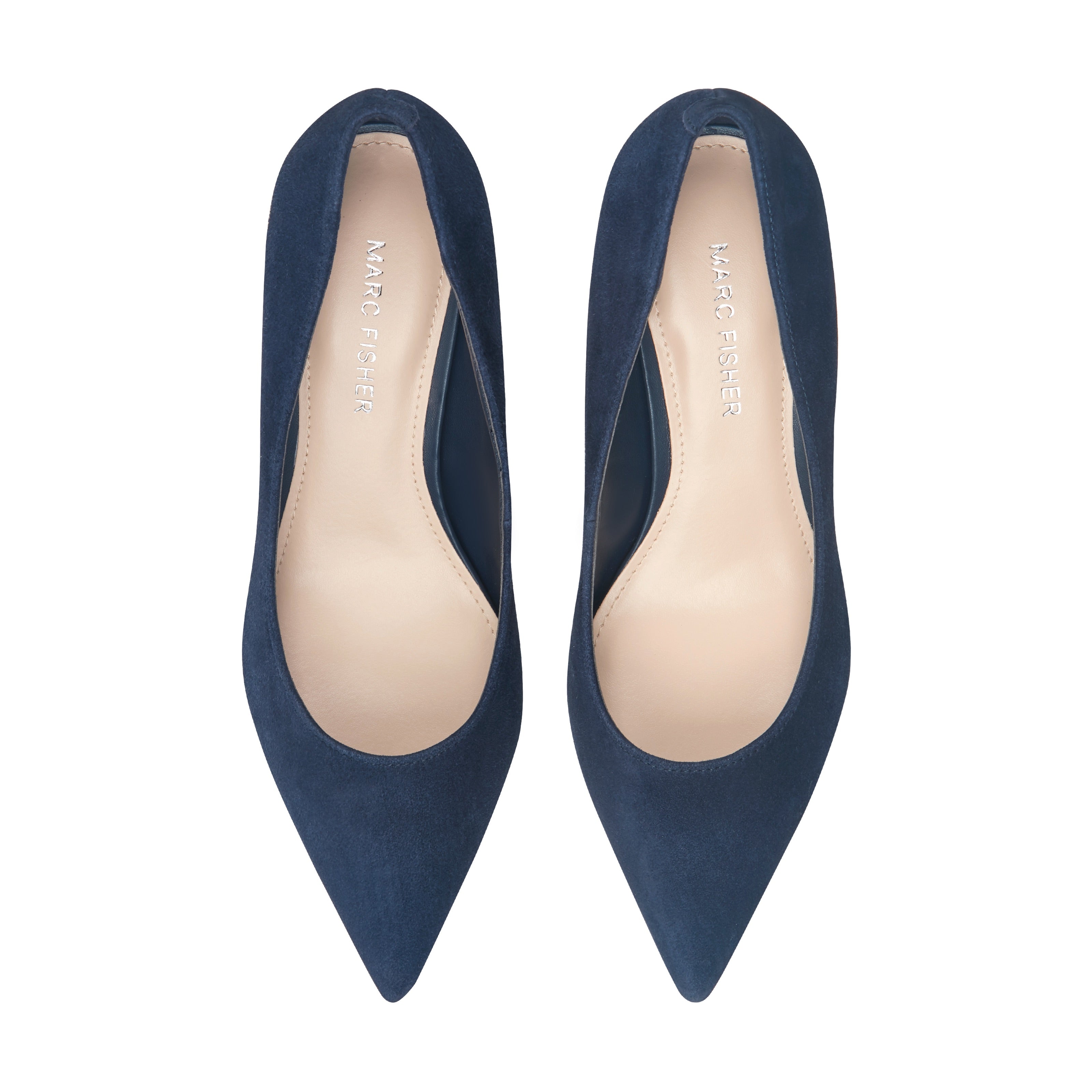 Alola Pump - Dark Blue Suede / Marc Fisher For Sale