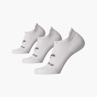 Brooks Running Run-In No Show Sock 3-Packs | Running Apparel & Gear