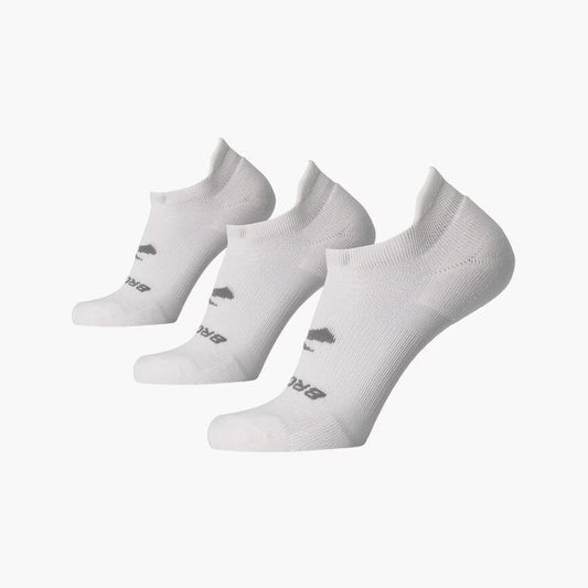Brooks Running Run-In No Show Sock 3-Packs | Running Apparel & Gear