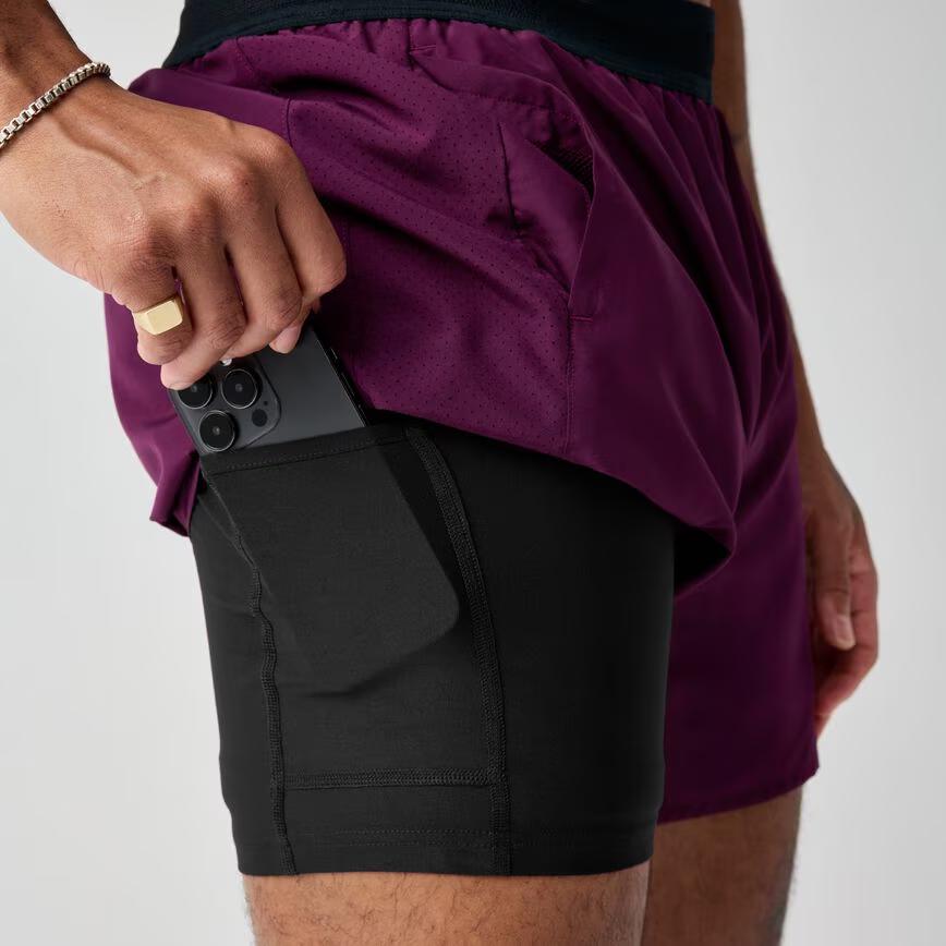 Brooks Running Men's Dash 2-in-1 Shorts