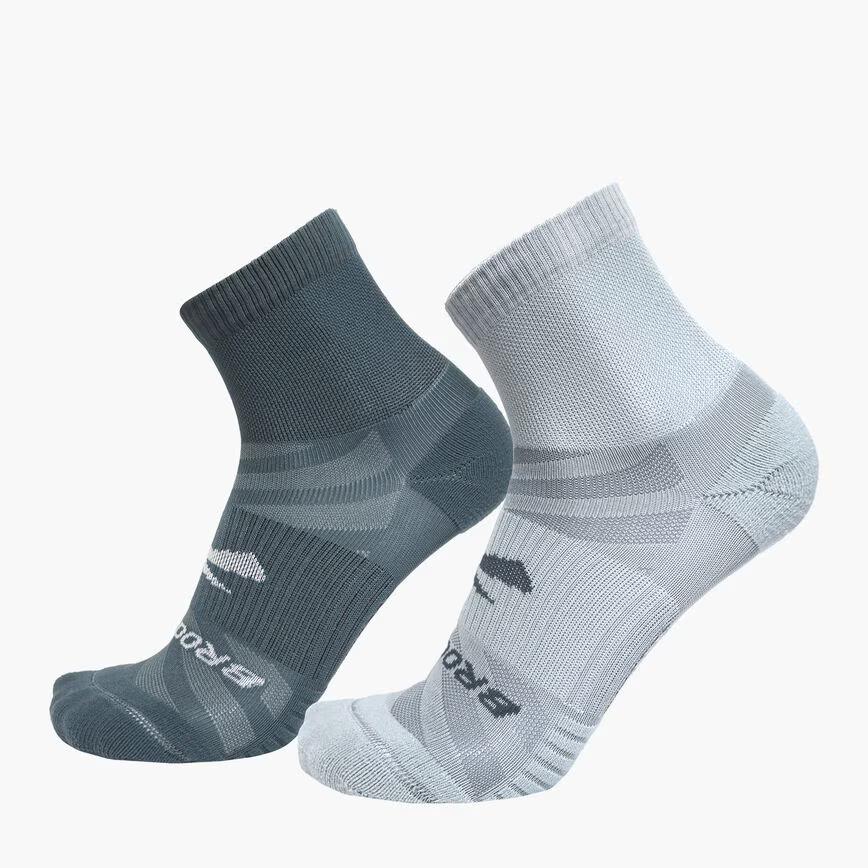 Brooks Running Ghost Lite Quarter Sock 2 Pack | Running Apparel & Gear