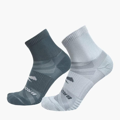 Brooks Running Ghost Lite Quarter Sock 2 Pack | Running Apparel & Gear