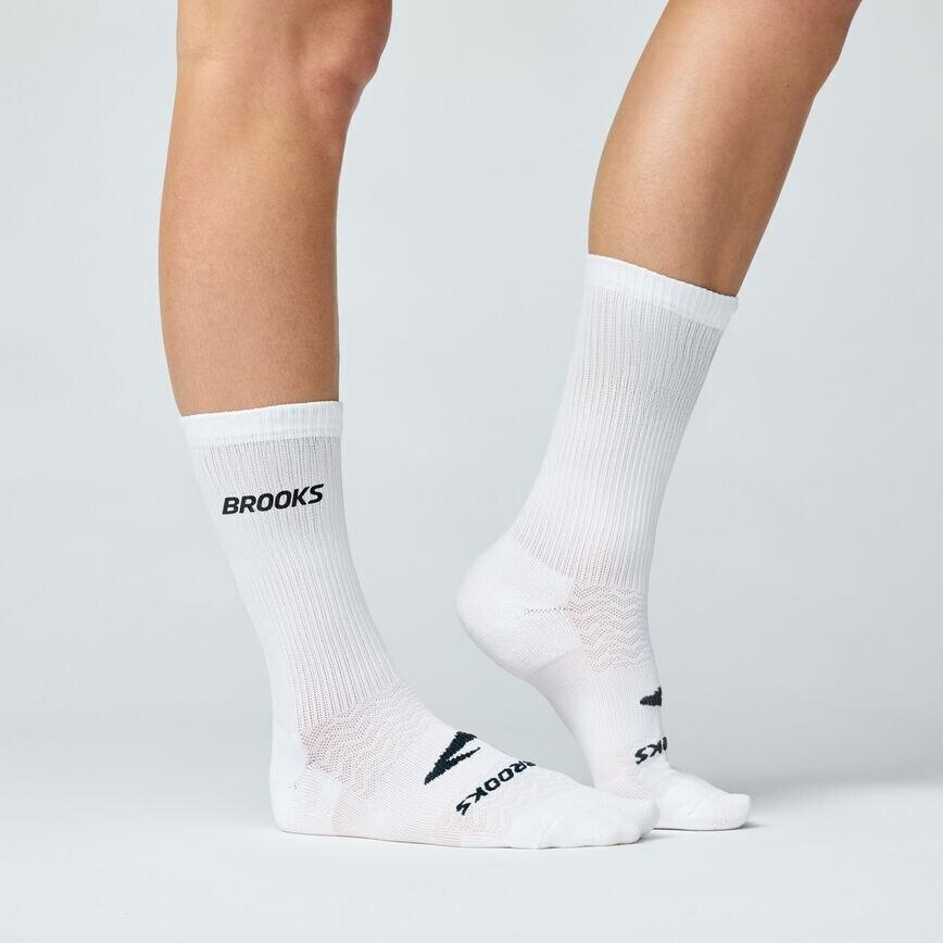 Brooks Running Unisex Run-In Crew Performance Socks