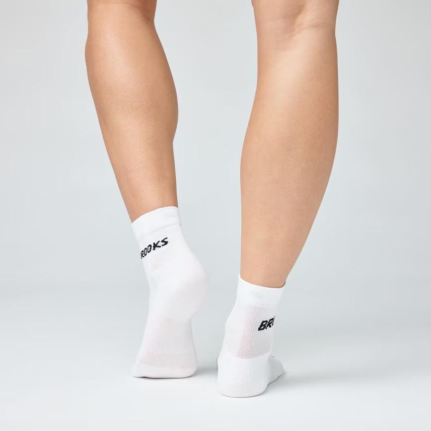 Brooks Running Run-In Quarter Socks (3-Pack)