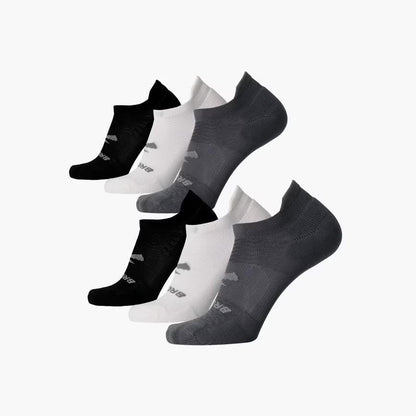 Brooks Running Run-In No Show Sock 6-Packs | Running Apparel & Gear