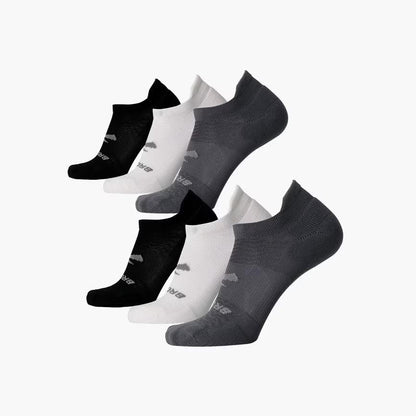 Brooks Running Run-In No Show Sock 6-Packs | Running Apparel & Gear