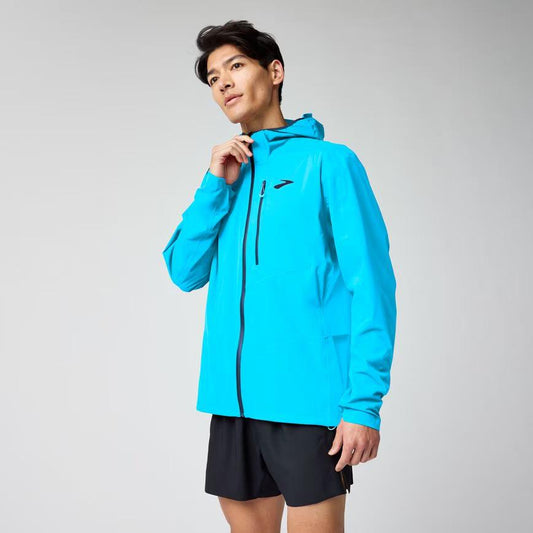 Brooks Running Men's High Point Waterproof Jacket 2.0